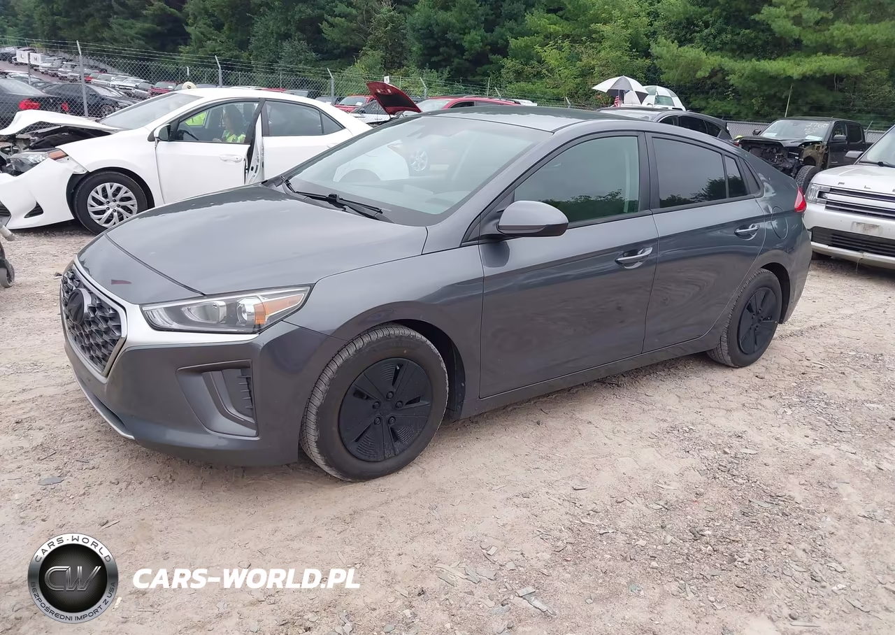 2020 Hyundai Ioniq Hybrid Blue VIN:KMHC65LC0LU185982 - 2