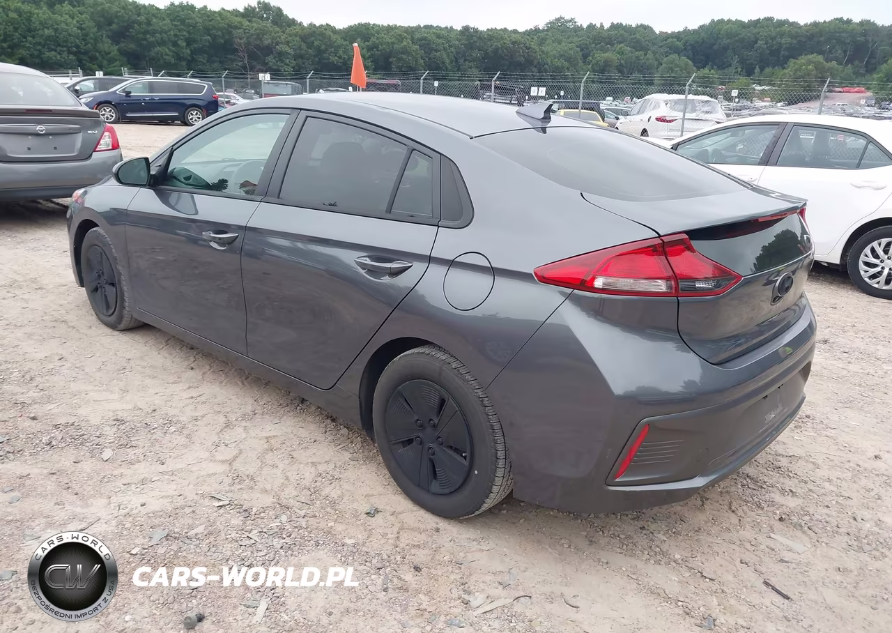 2020 Hyundai Ioniq Hybrid Blue VIN:KMHC65LC0LU185982 - 3