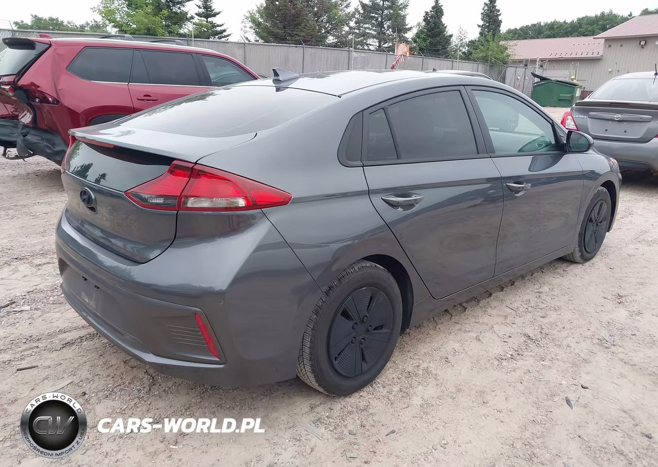 2020 Hyundai Ioniq Hybrid Blue VIN:KMHC65LC0LU185982 - 4