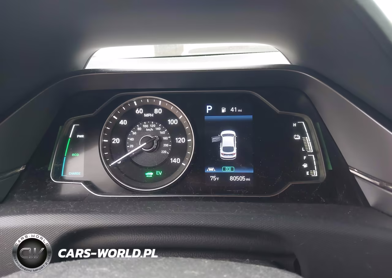 2020 Hyundai Ioniq Hybrid Blue VIN:KMHC65LC0LU185982 - 7