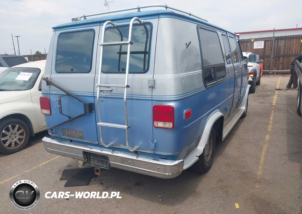 1987 Chevrolet Sportvan - Van G20 VIN:1GBEG25K5H7149759 - 4