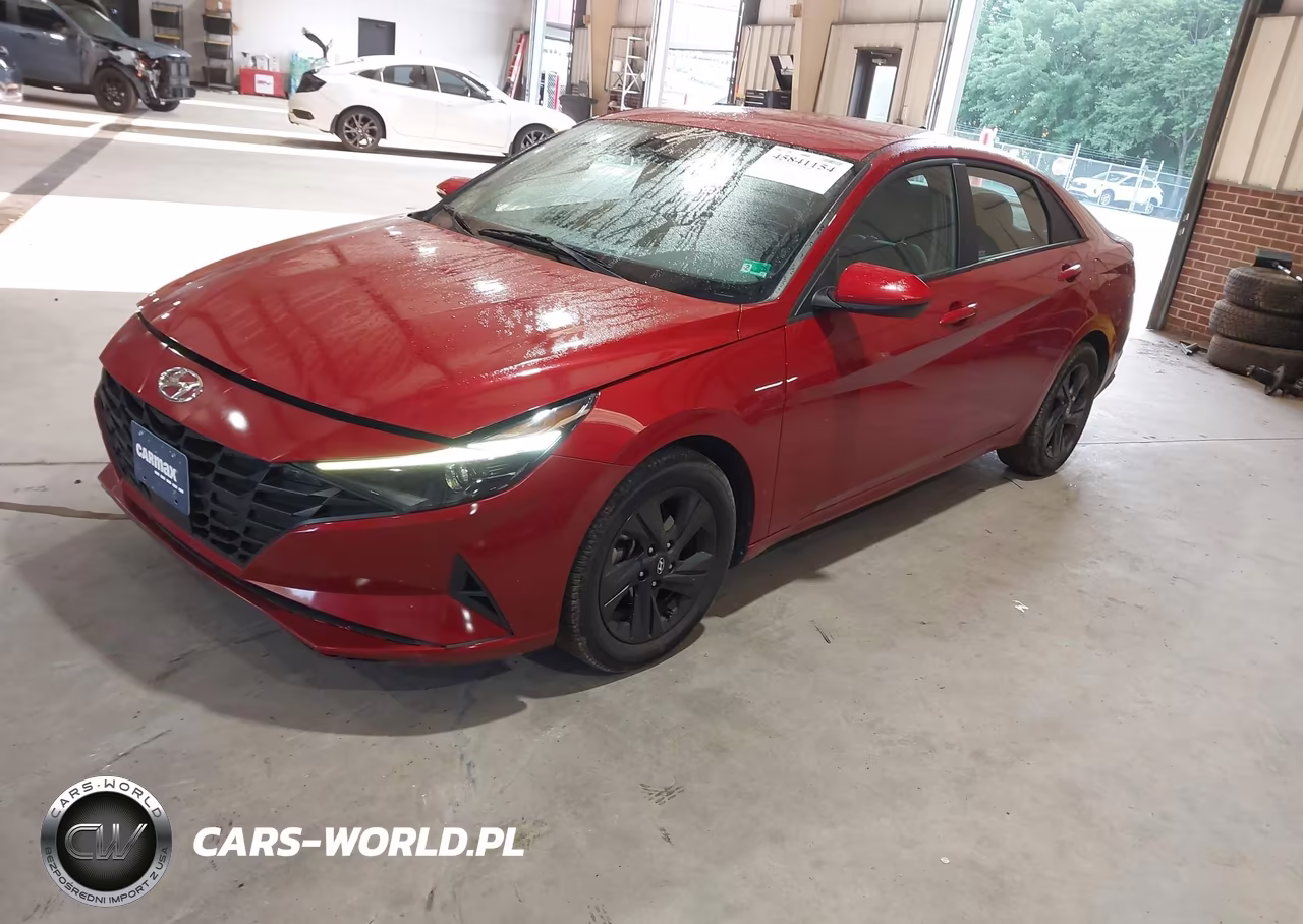 2022 Hyundai Elantra Sel VIN:KMHLS4AGXNU369731 - 2