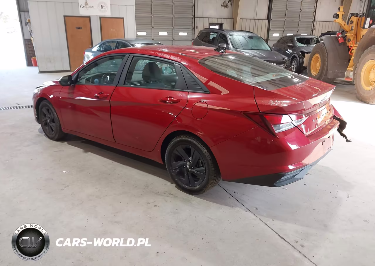 2022 Hyundai Elantra Sel VIN:KMHLS4AGXNU369731 - 3