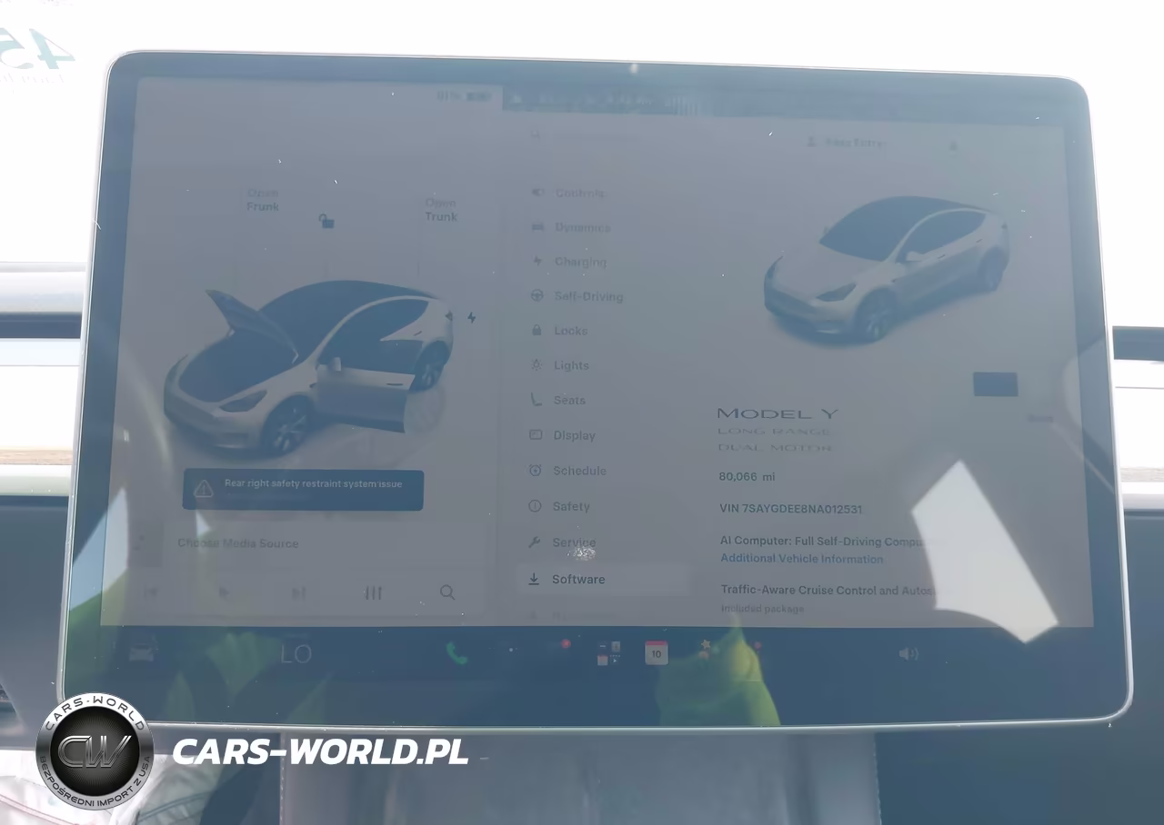 2022 Tesla Model Y Long Range Dual Motor All-Wheel Drive VIN:7SAYGDEE8NA012531 - 7