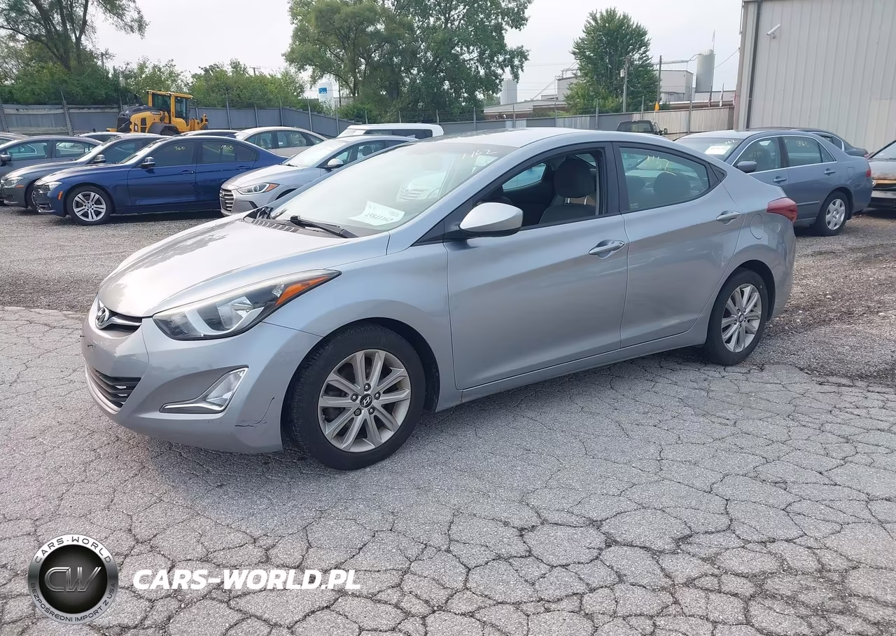2015 Hyundai Elantra Se VIN:5NPDH4AE7FH551629 - 2