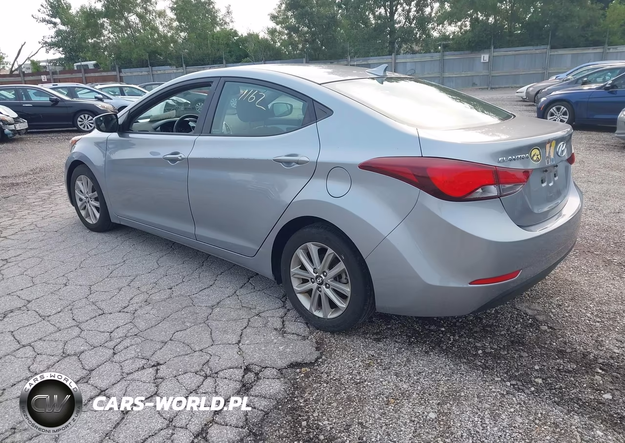 2015 Hyundai Elantra Se VIN:5NPDH4AE7FH551629 - 3