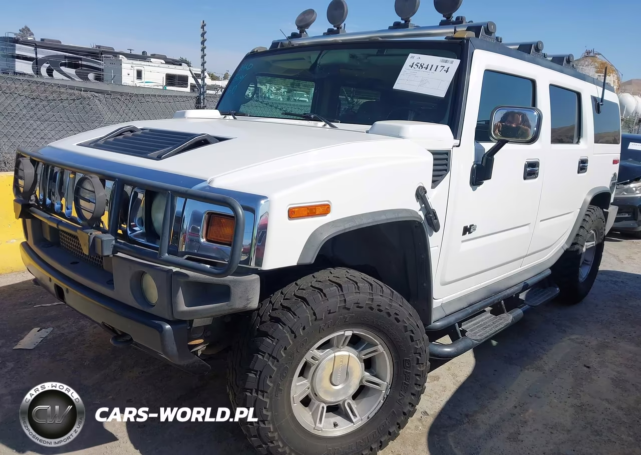 2003 Hummer H2 VIN:5GRGN23U03H109329 - 2