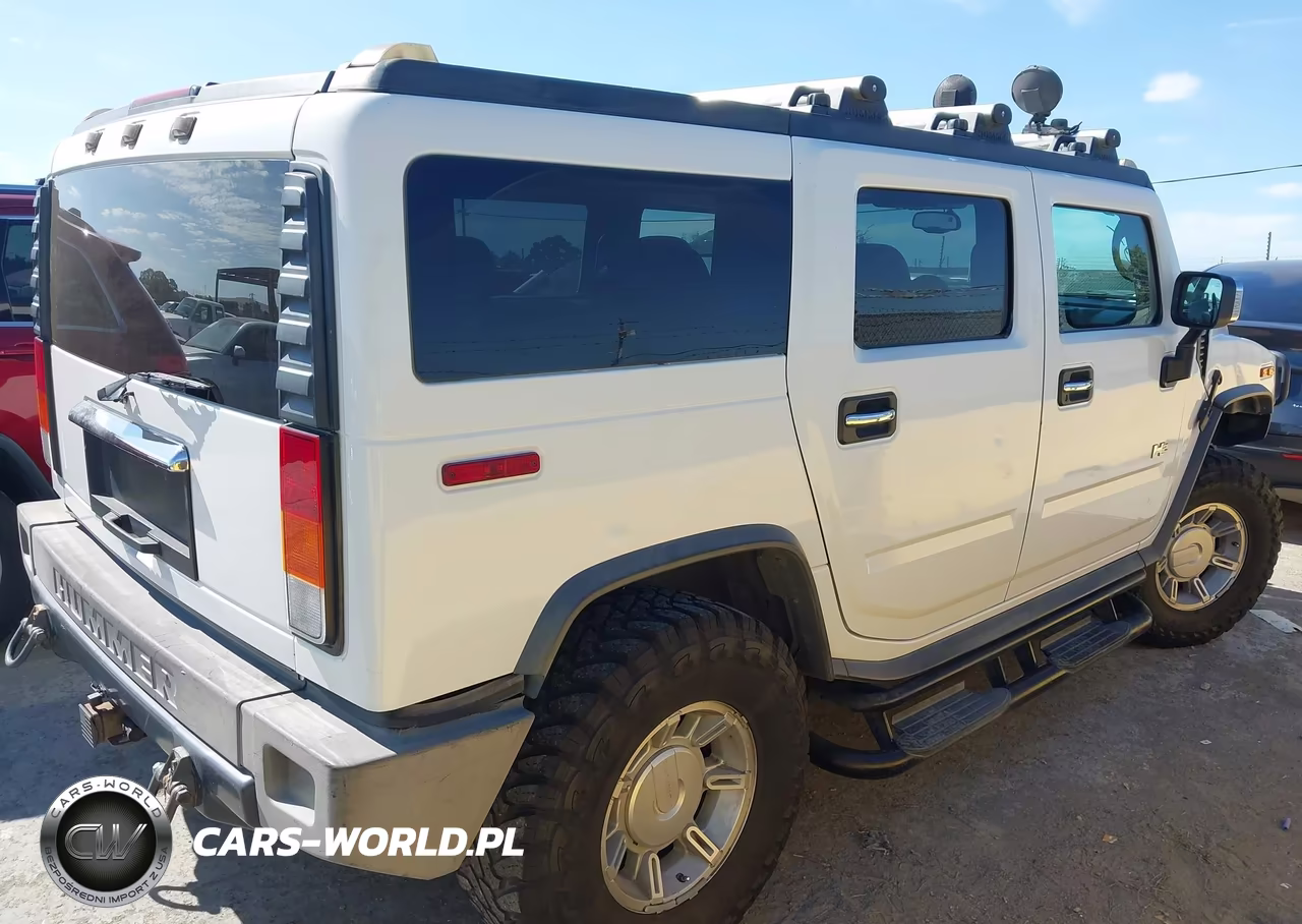 2003 Hummer H2 VIN:5GRGN23U03H109329 - 4