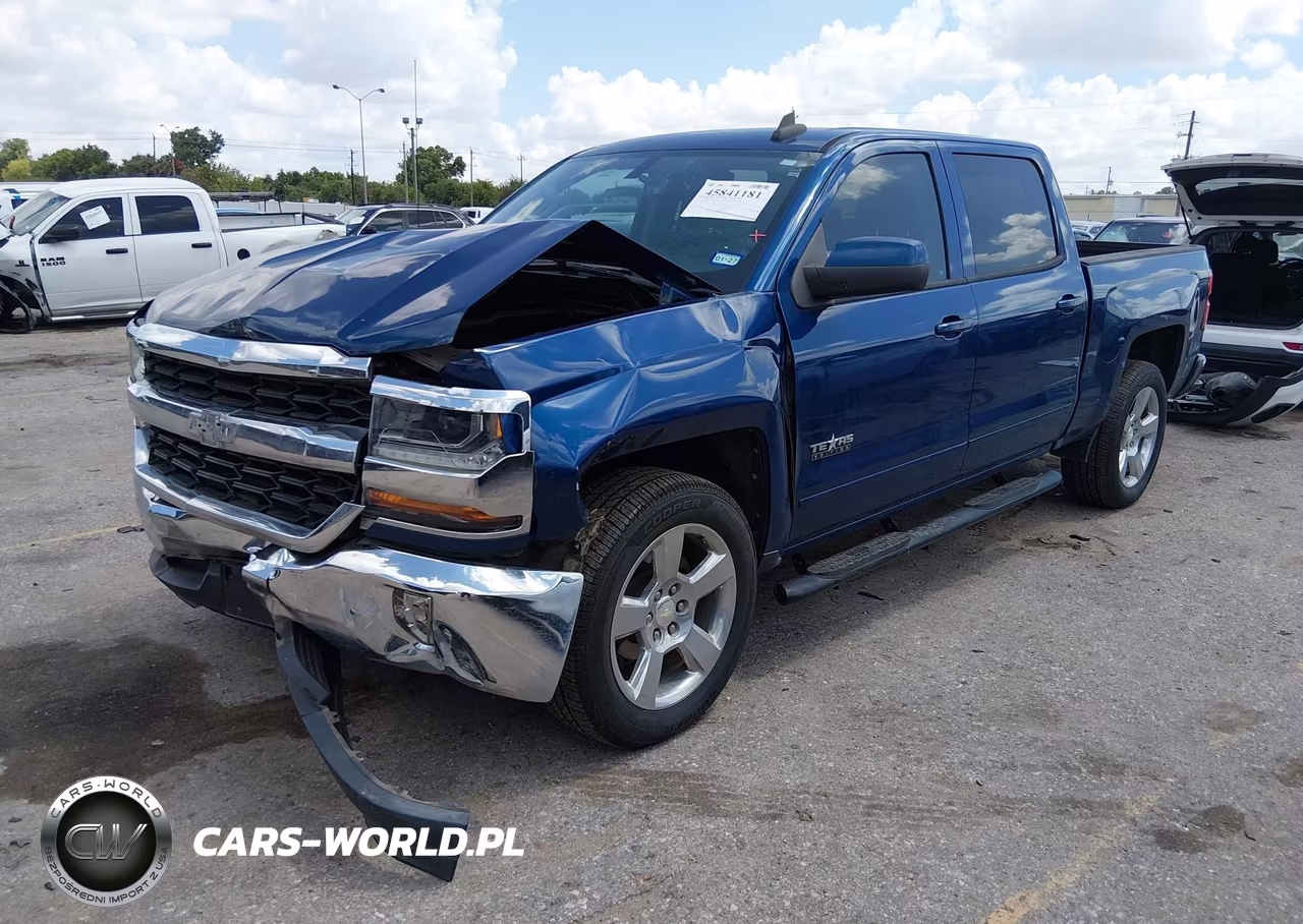 2018 Chevrolet Silverado 1500 1Lt VIN:3GCPCREC1JG176713 - 2