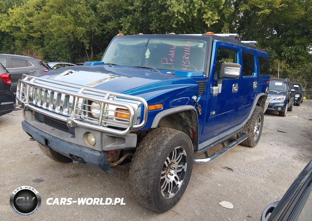 2004 Hummer H2 VIN:5GRGN23U04H115424 - 2