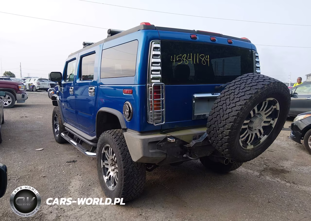 2004 Hummer H2 VIN:5GRGN23U04H115424 - 3