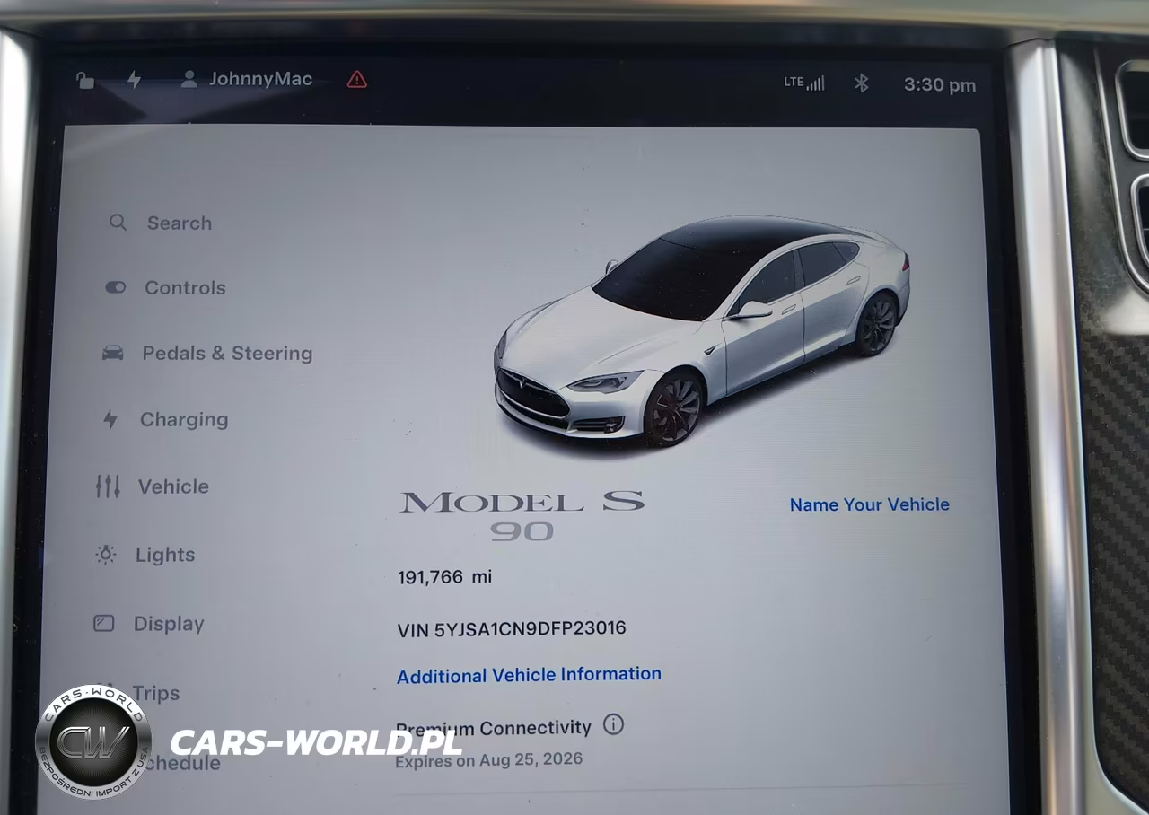 2013 Tesla Model S VIN:5YJSA1CN9DFP23016 - 7
