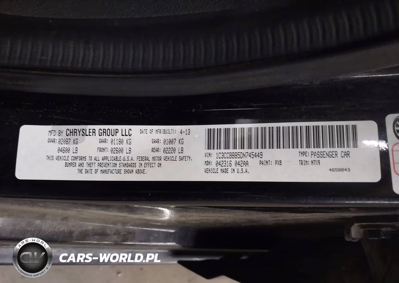 2013 Chrysler 200 Touring VIN:1C3CCBBB5DN745449 - 9