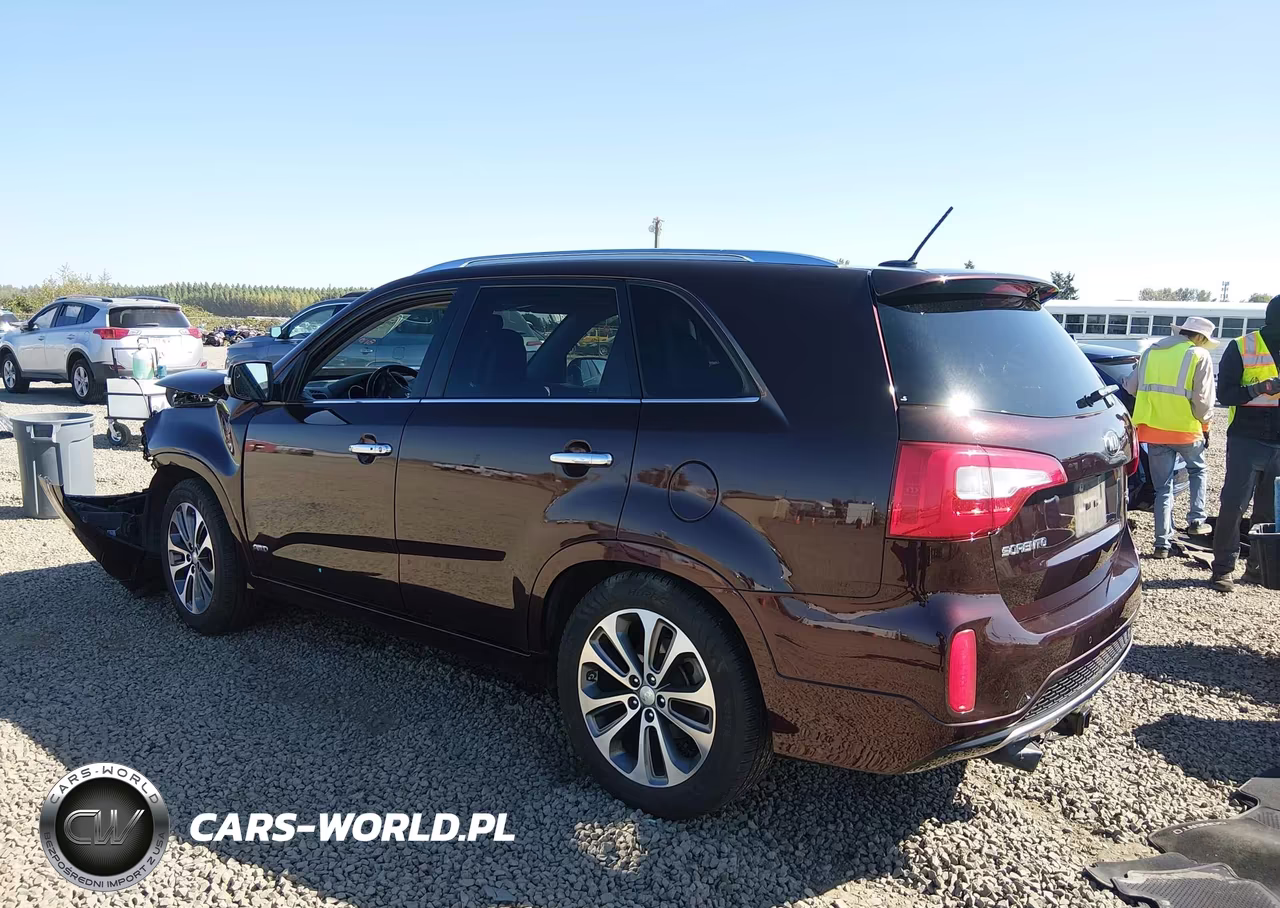 2014 Kia Sorento Sx V6 VIN:5XYKWDA75EG495484 - 3