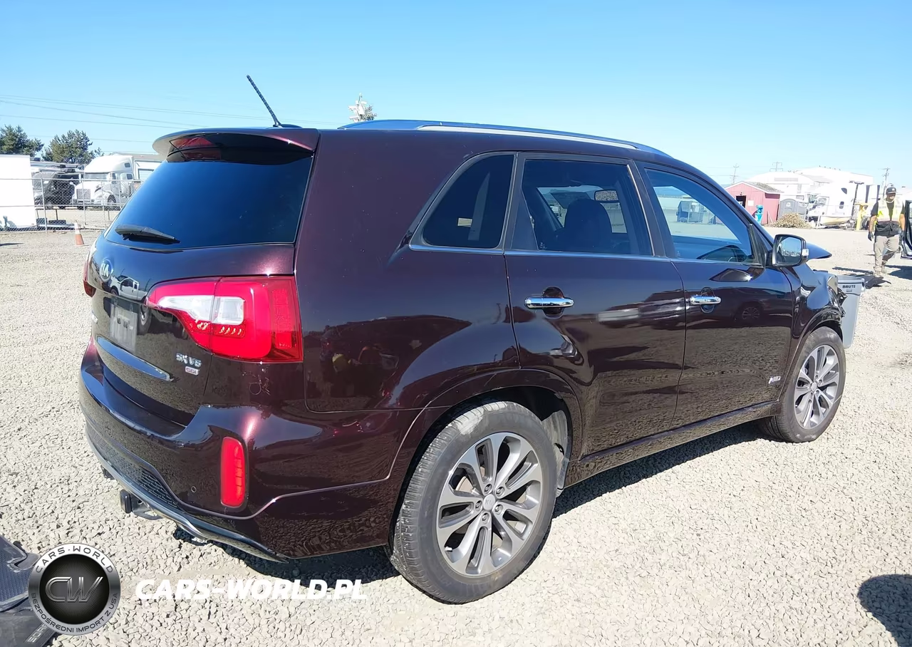 2014 Kia Sorento Sx V6 VIN:5XYKWDA75EG495484 - 4