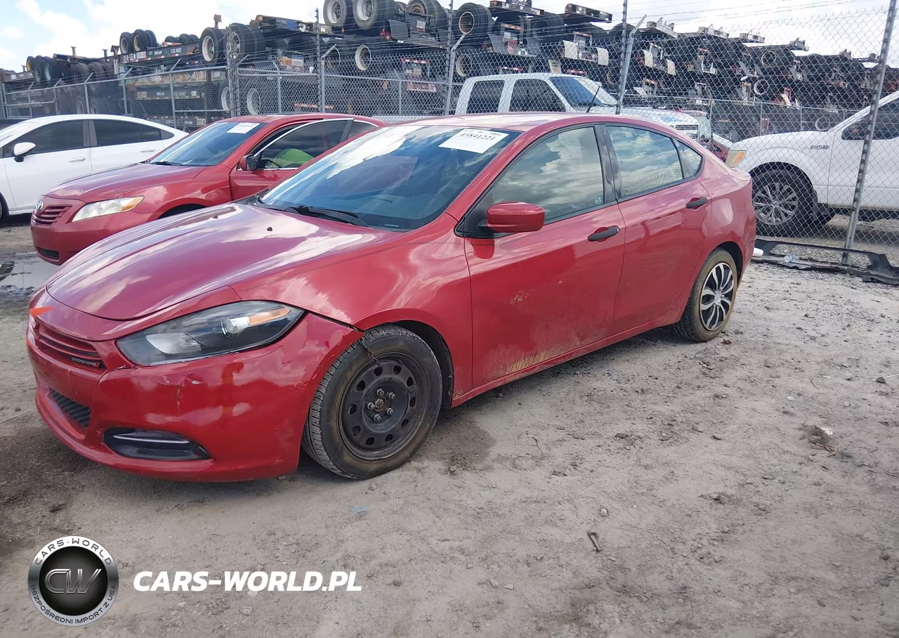 2013 Dodge Dart Se VIN:1C3CDFAA4DD141524 - 2