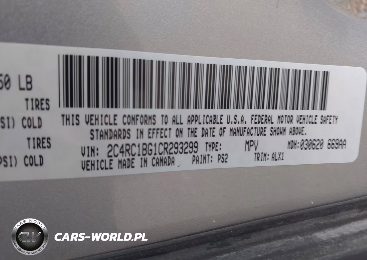 2012 Chrysler Town & Country Touring VIN:2C4RC1BG1CR293299 - 9