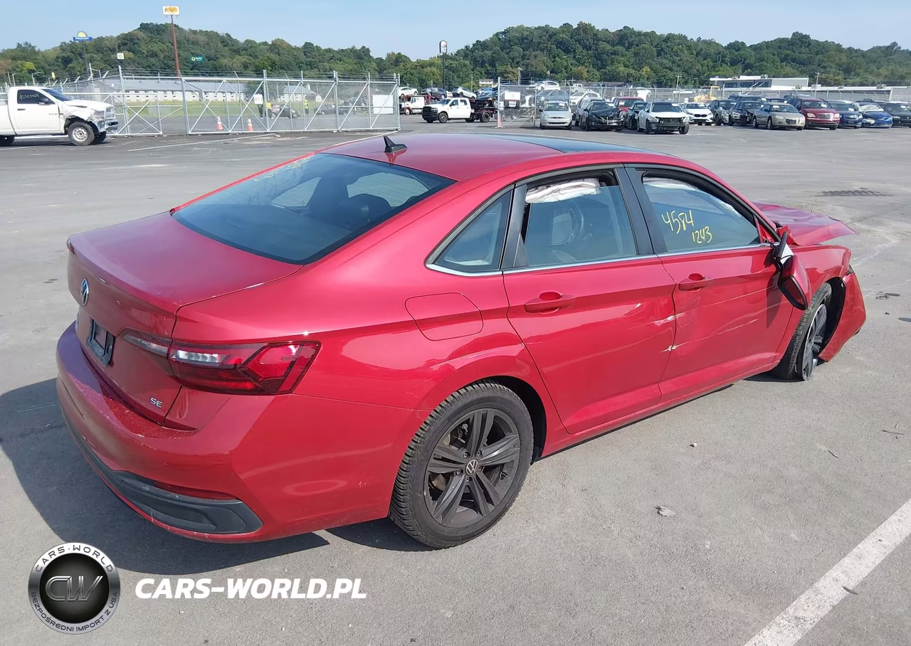 2024 Volkswagen Jetta 1.5T Se VIN:3VW7M7BU5RM076560 - 4