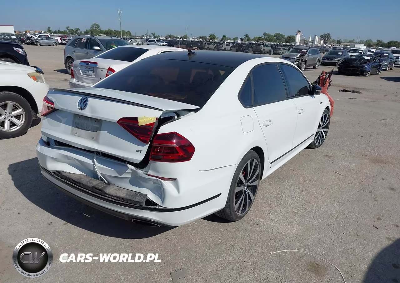 2018 Volkswagen Passat 3.6L V6 Gt VIN:1VWJM7A3XJC036284 - 4