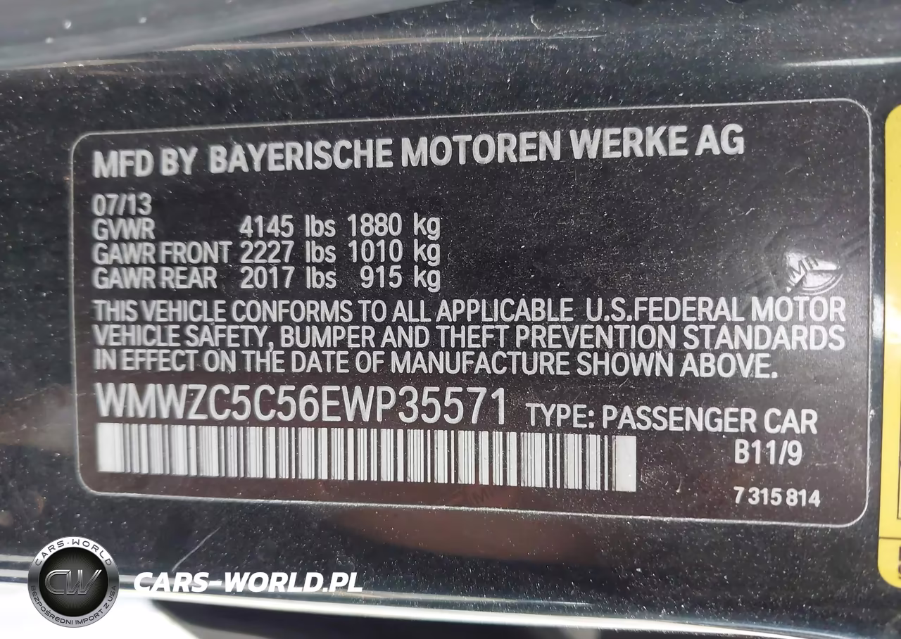 2014 Mini Countryman Cooper S VIN:WMWZC5C56EWP35571 - 9