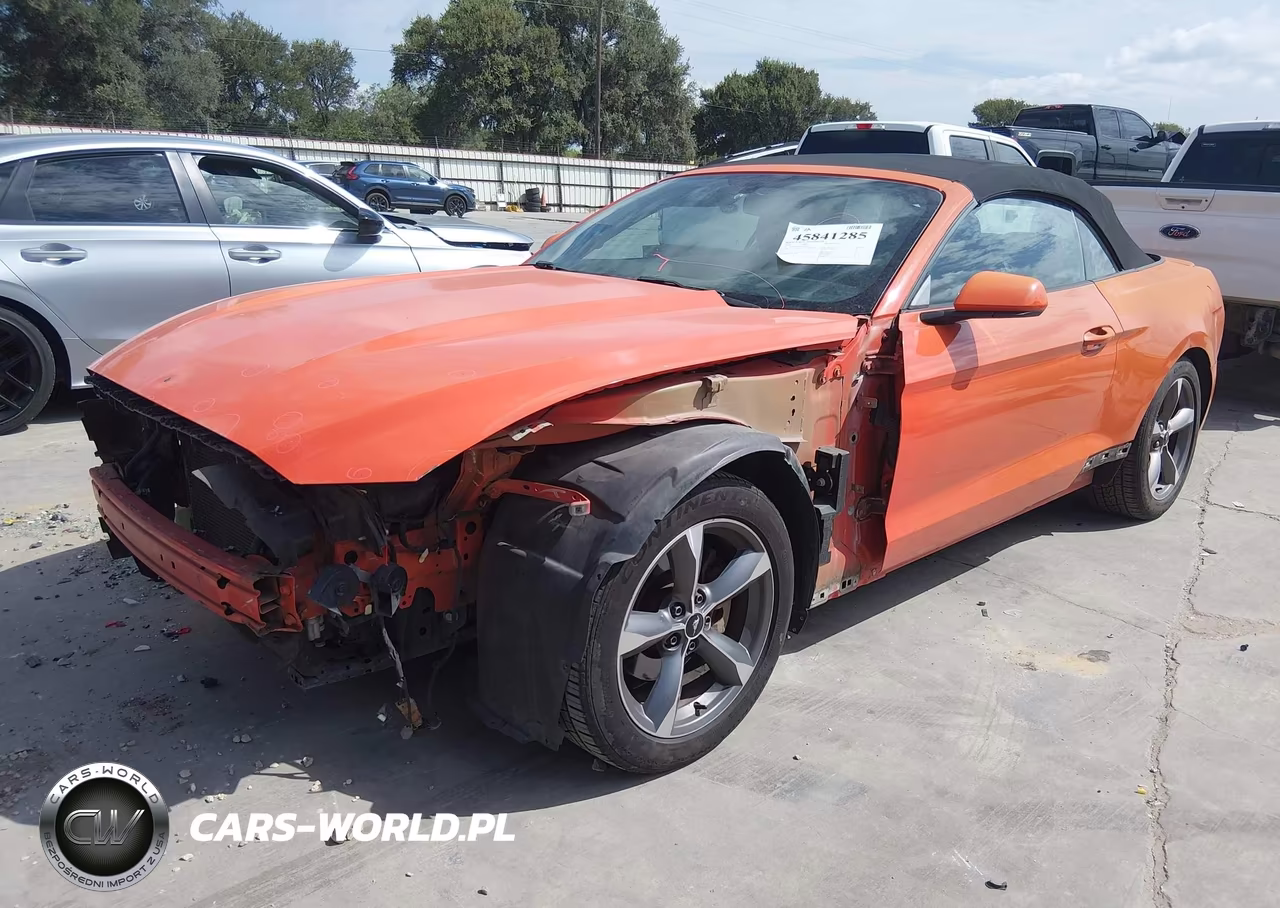 2016 Ford Mustang V6 VIN:1FATP8EM9G5238337 - 2