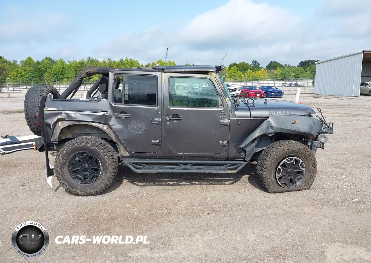 2018 Jeep Wrangler Jk Unlimited Willy Wheeler 4X4 VIN:1C4BJWDG1JL850882 - 14
