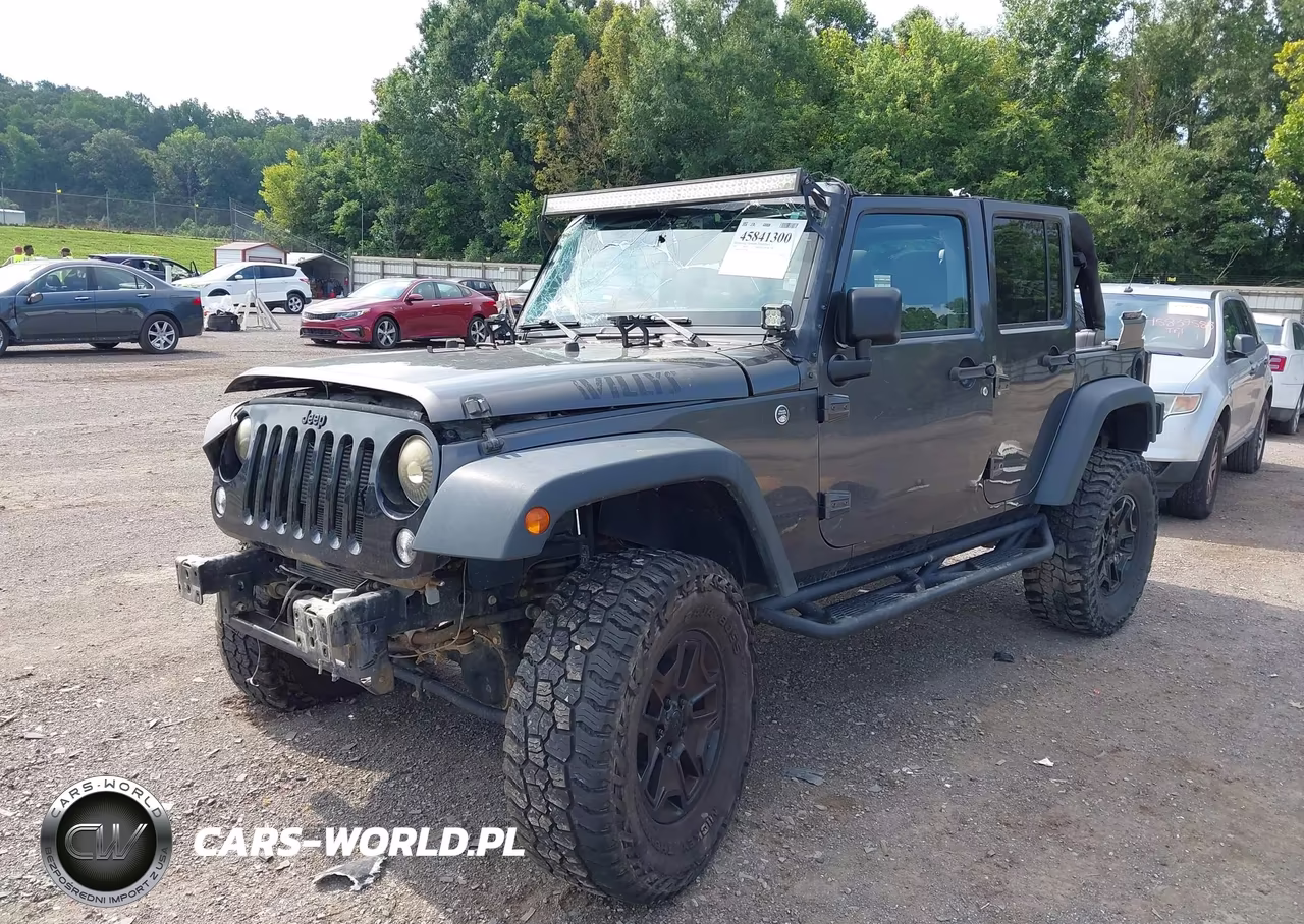 2018 Jeep Wrangler Jk Unlimited Willy Wheeler 4X4 VIN:1C4BJWDG1JL850882 - 2