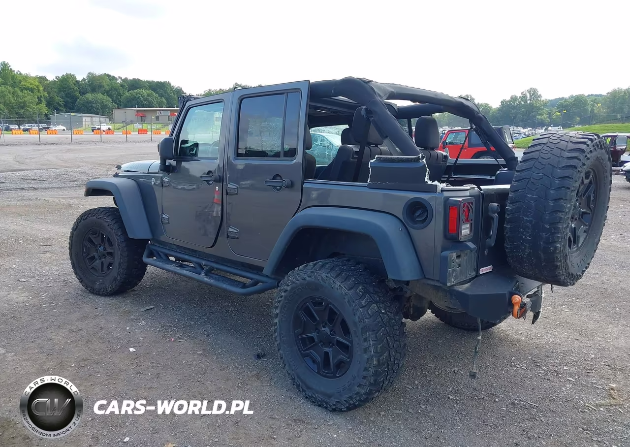 2018 Jeep Wrangler Jk Unlimited Willy Wheeler 4X4 VIN:1C4BJWDG1JL850882 - 3