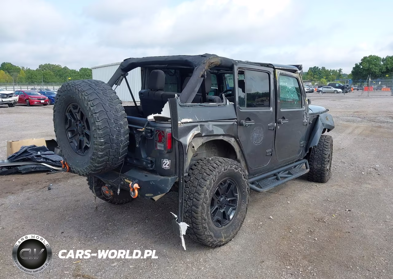 2018 Jeep Wrangler Jk Unlimited Willy Wheeler 4X4 VIN:1C4BJWDG1JL850882 - 4