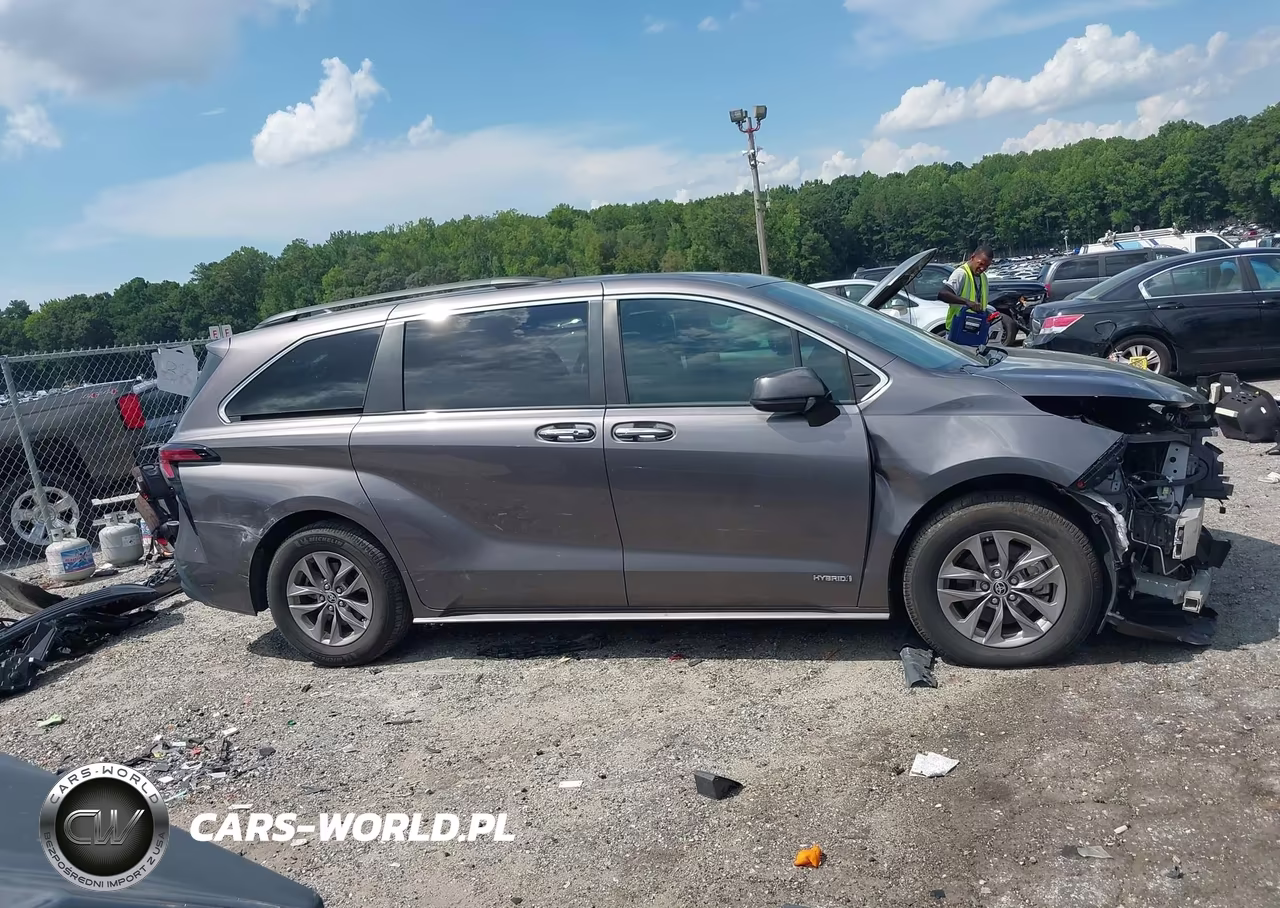 2021 Toyota Sienna Xle VIN:5TDYRKEC8MS074115 - 14