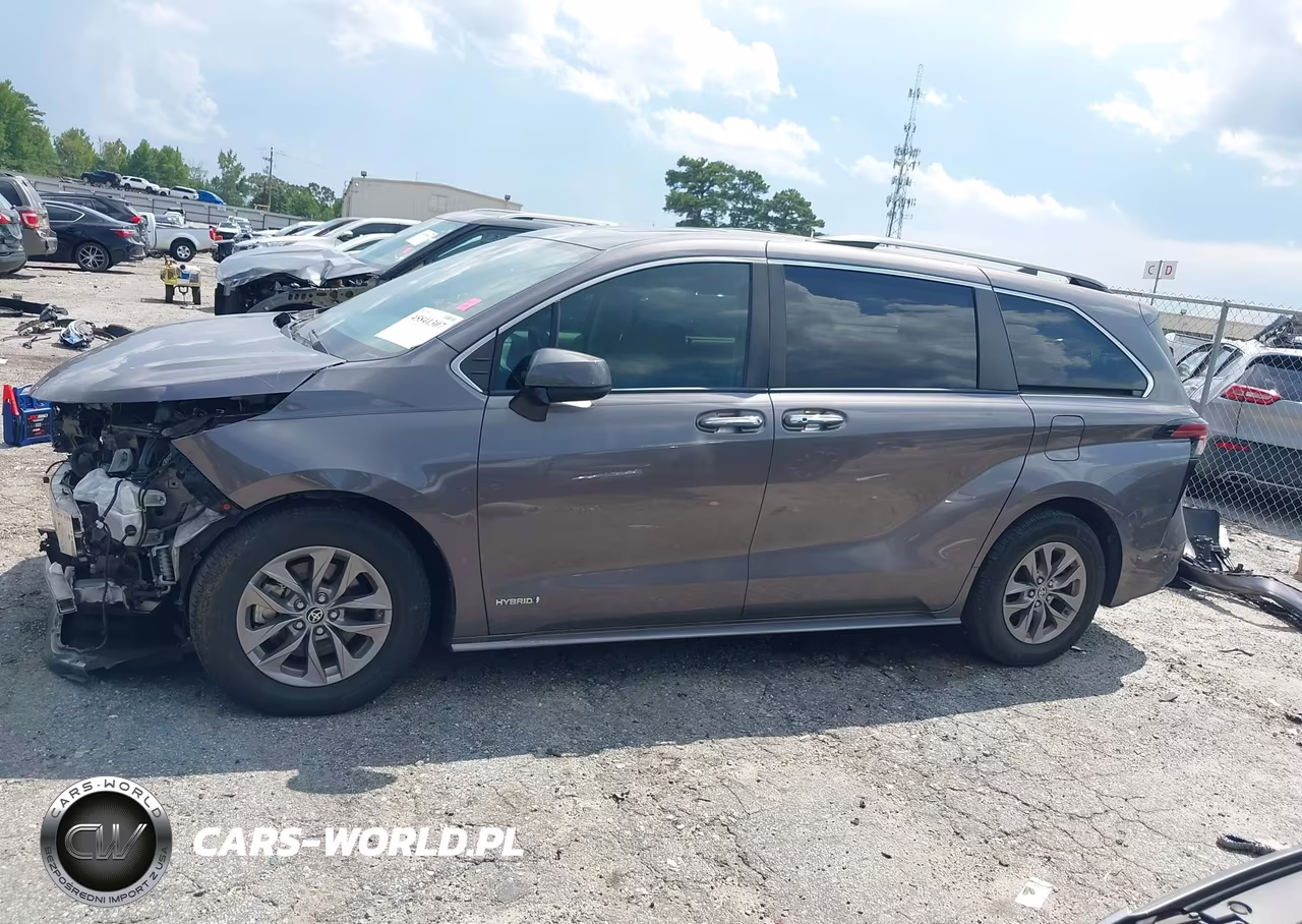 2021 Toyota Sienna Xle VIN:5TDYRKEC8MS074115 - 15