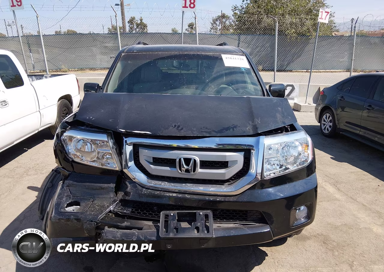 2010 Honda Pilot Ex-L VIN:5FNYF3H50AB020187 - 12