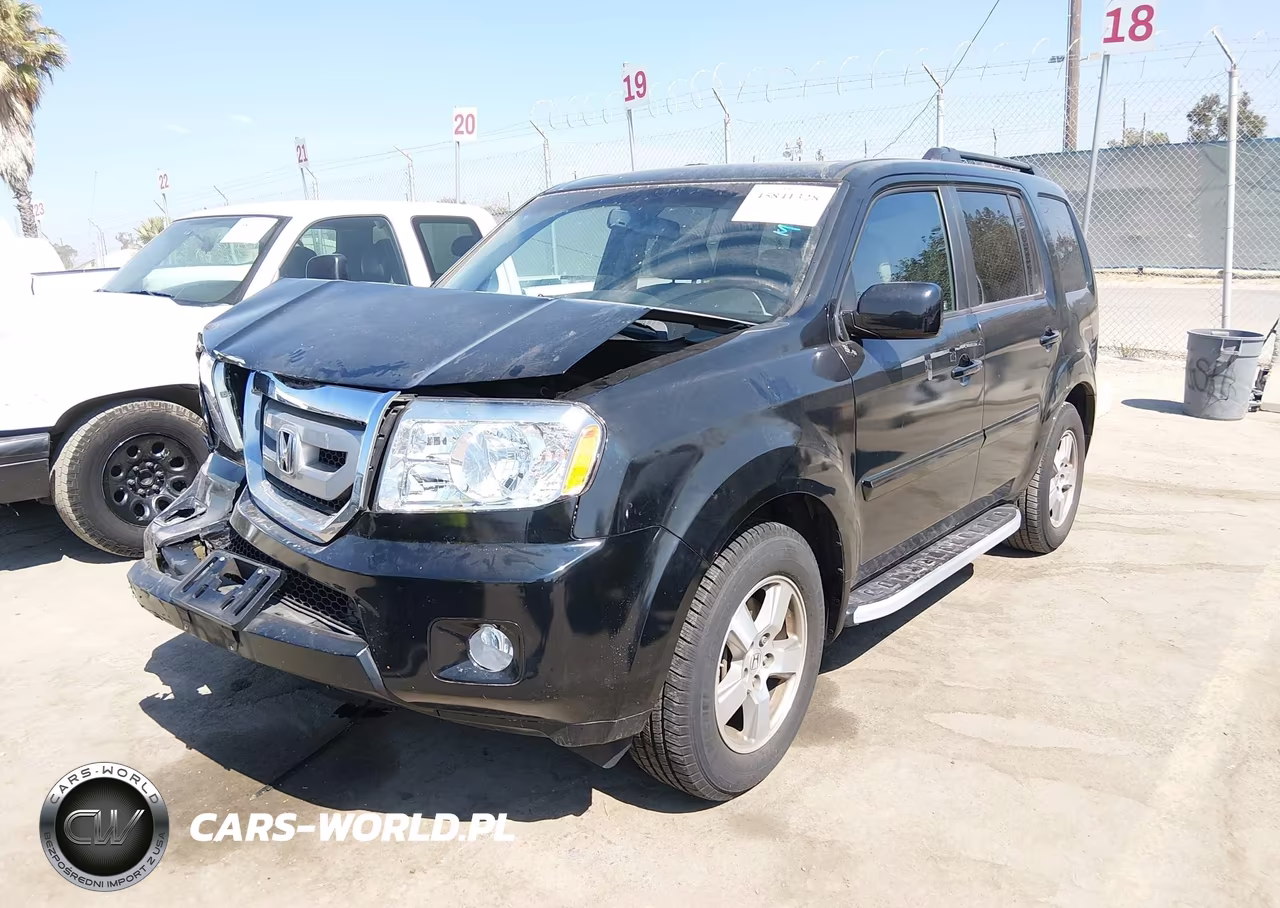 2010 Honda Pilot Ex-L VIN:5FNYF3H50AB020187 - 2