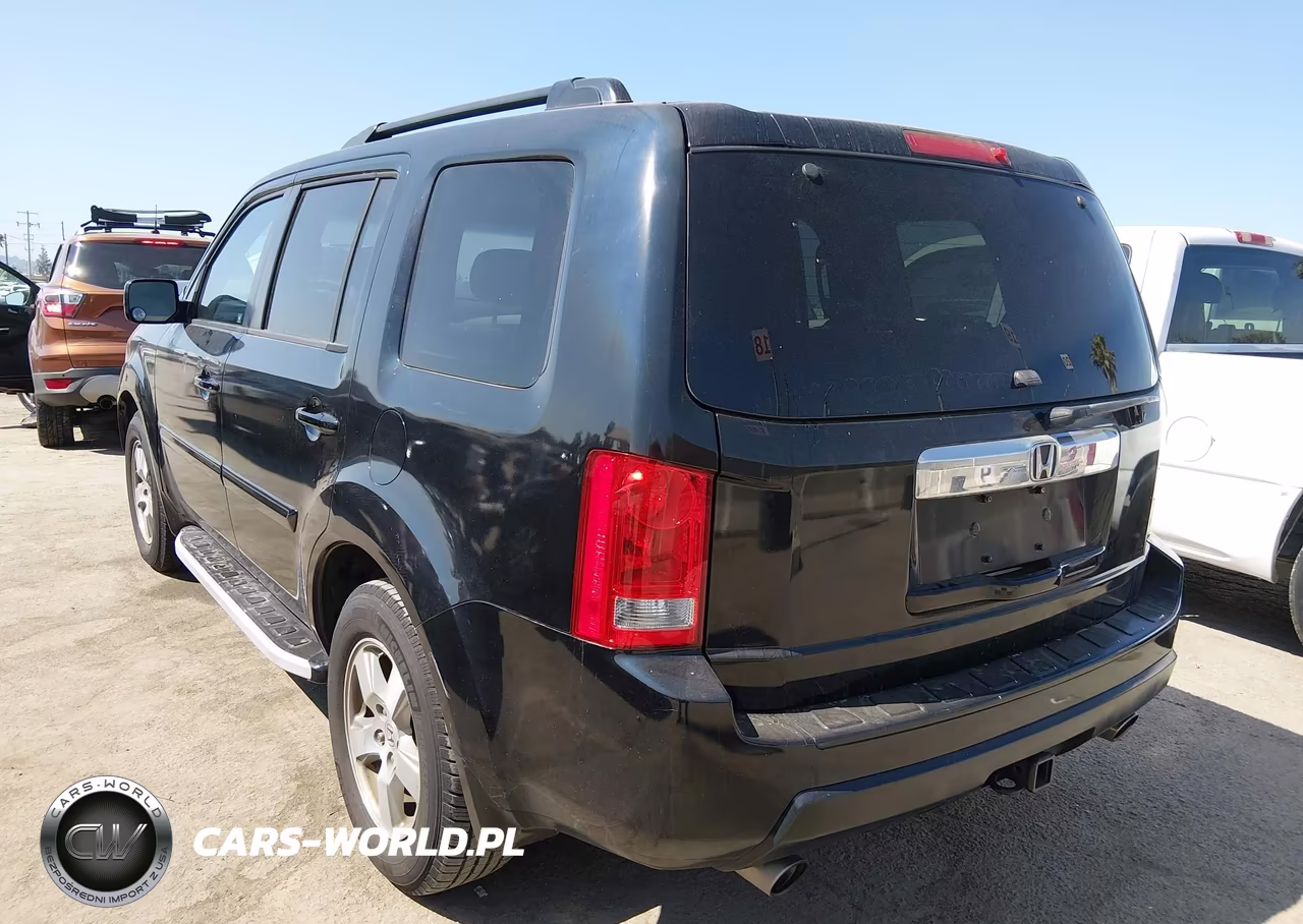 2010 Honda Pilot Ex-L VIN:5FNYF3H50AB020187 - 3