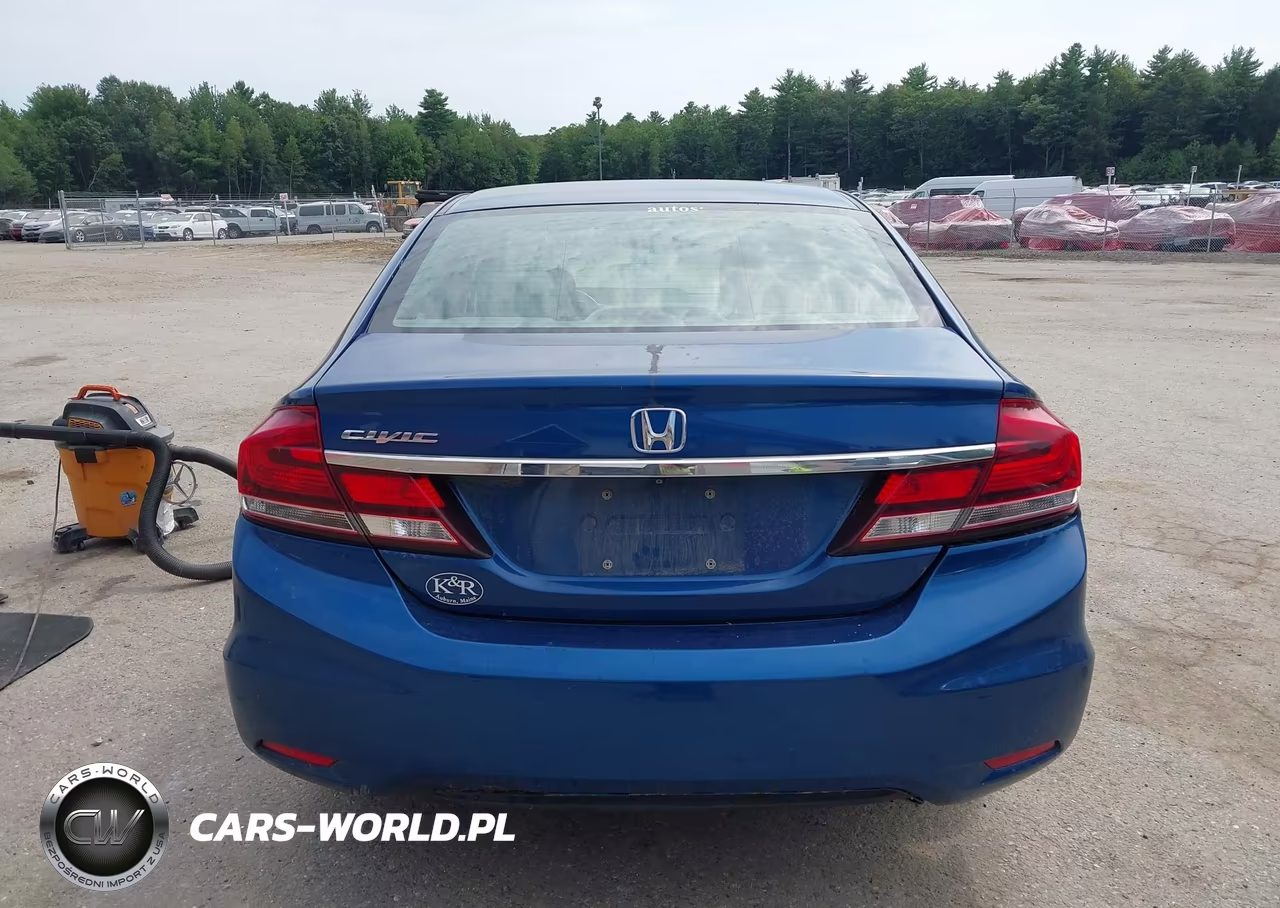 2013 Honda Civic Lx VIN:19XFB2F54DE215476 - 16