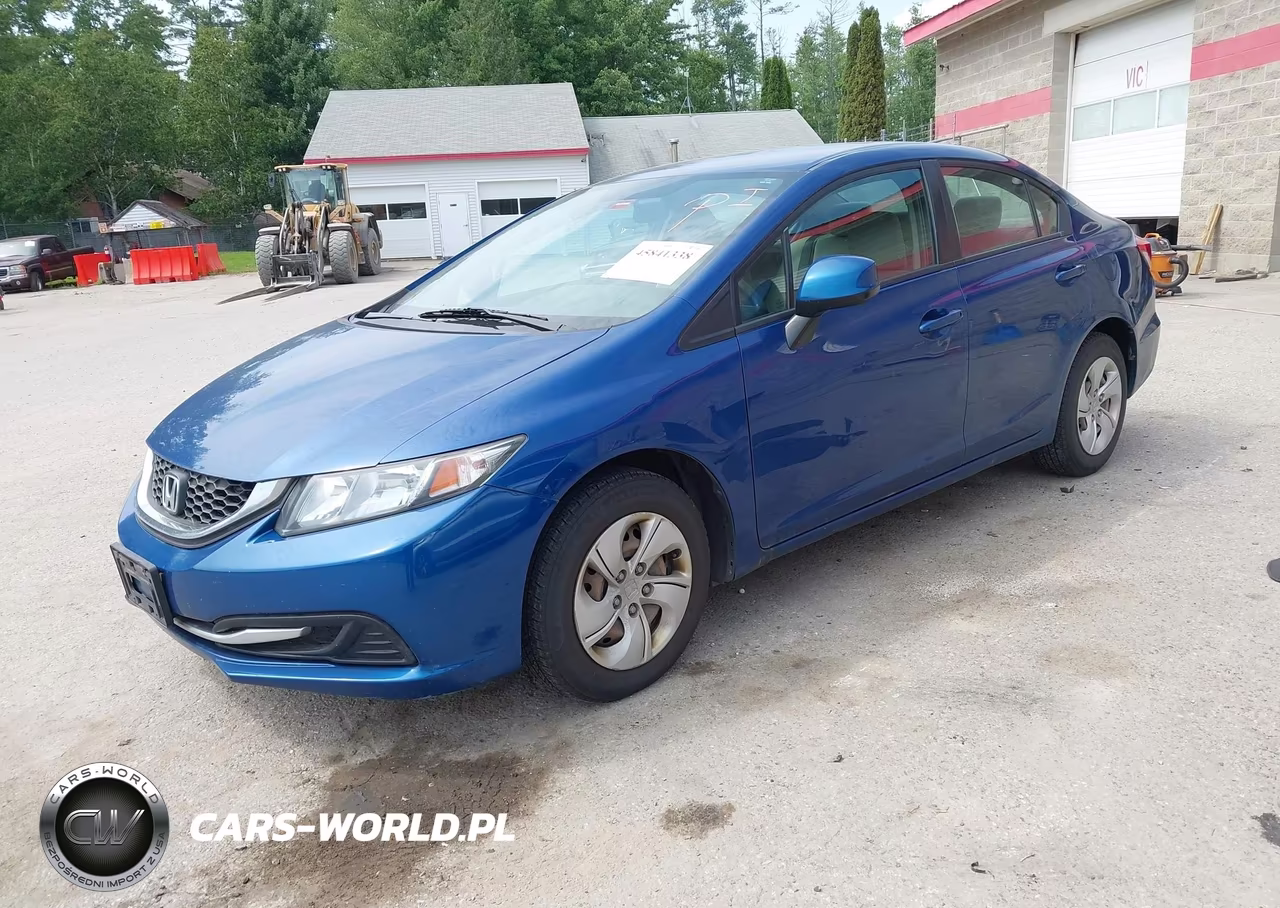 2013 Honda Civic Lx VIN:19XFB2F54DE215476 - 2
