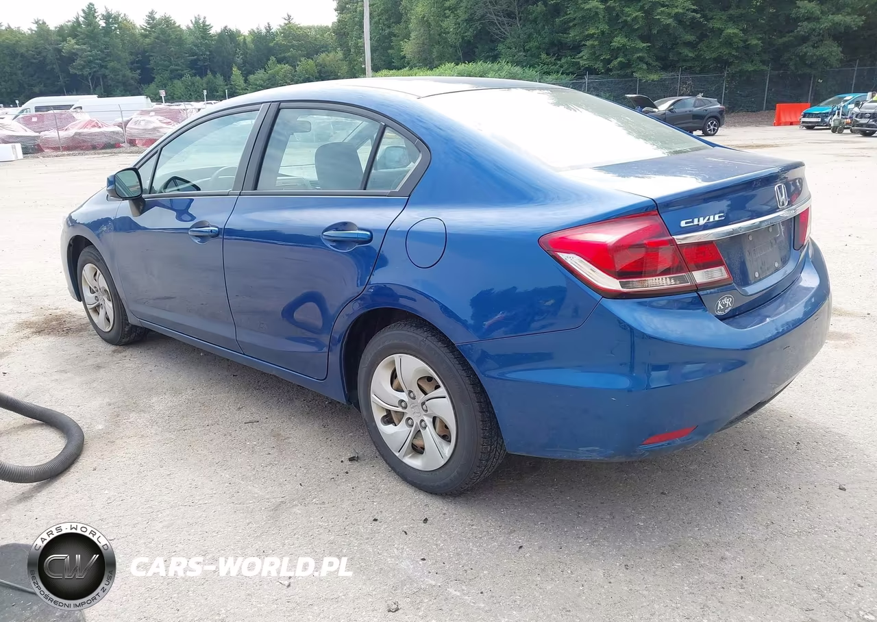 2013 Honda Civic Lx VIN:19XFB2F54DE215476 - 3