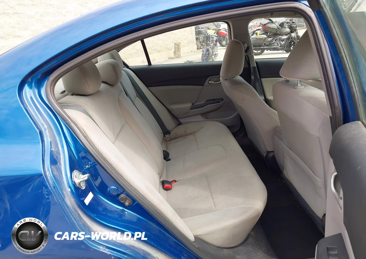 2013 Honda Civic Lx VIN:19XFB2F54DE215476 - 8