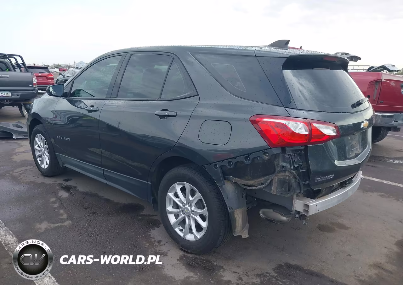 2018 Chevrolet Equinox Ls VIN:2GNAXHEV4J6110438 - 3