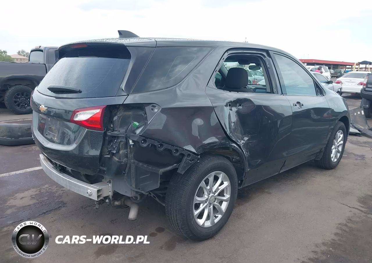 2018 Chevrolet Equinox Ls VIN:2GNAXHEV4J6110438 - 4