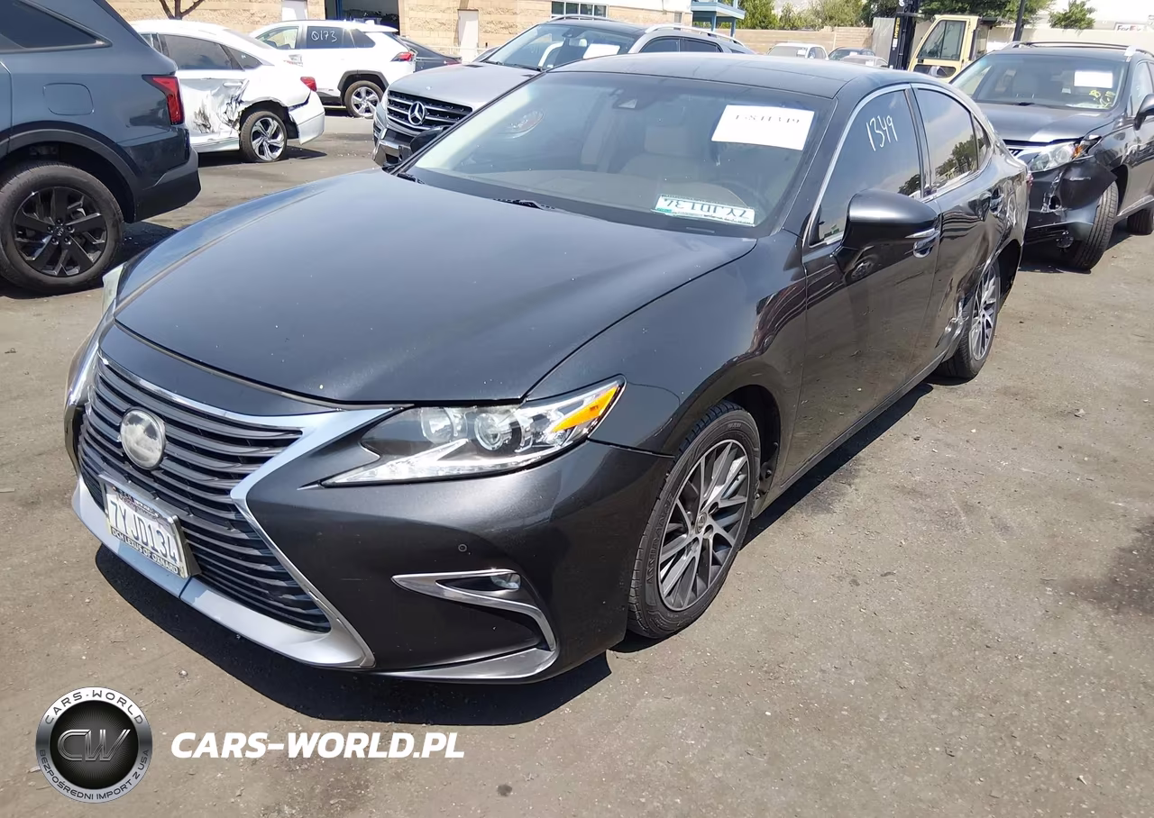 2017 Lexus Es 350 VIN:58ABK1GGXHU038629 - 2