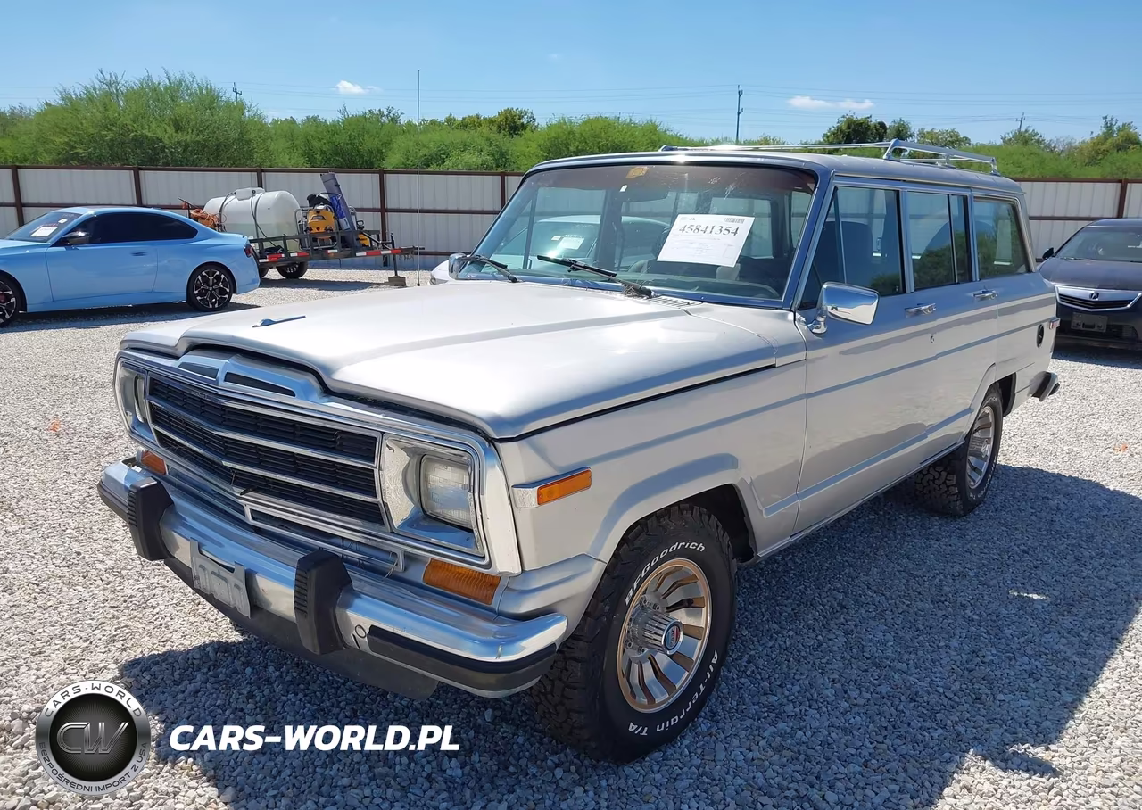 1987 Jeep Grand Wagoneer VIN:1JCNJ15U0HT080882 - 2