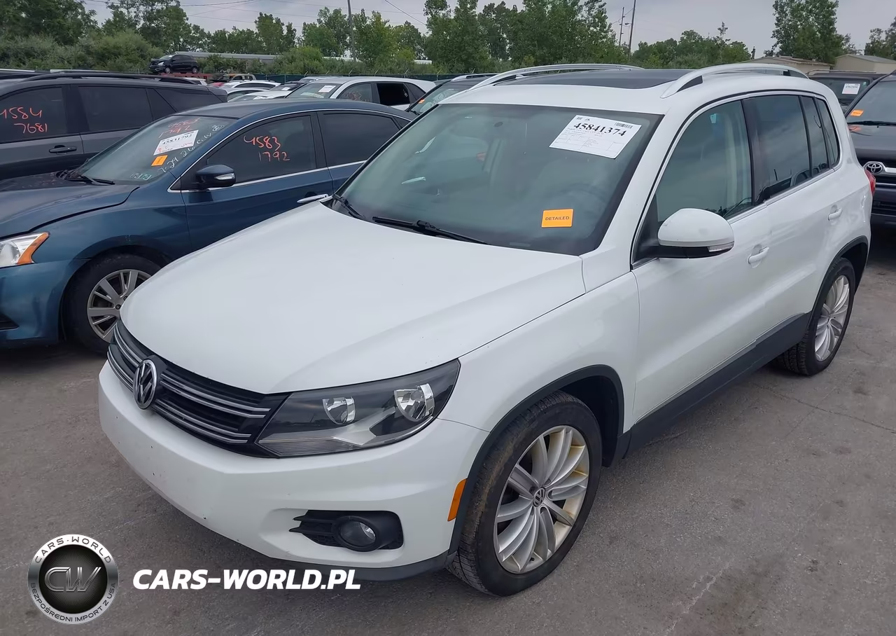 2015 Volkswagen Tiguan Se VIN:WVGBV7AX2FW588337 - 2