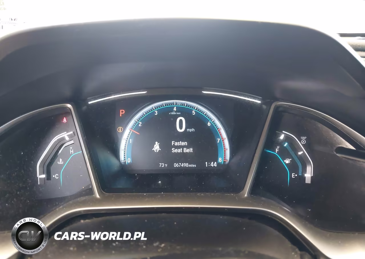 2020 Honda Civic Touring VIN:19XFC1F97LE213617 - 7