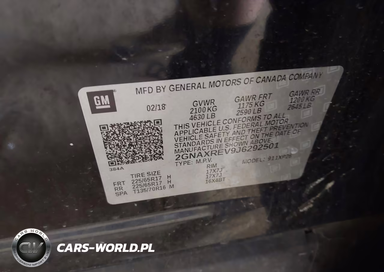 2018 Chevrolet Equinox Ls VIN:2GNAXREV9J6292501 - 9