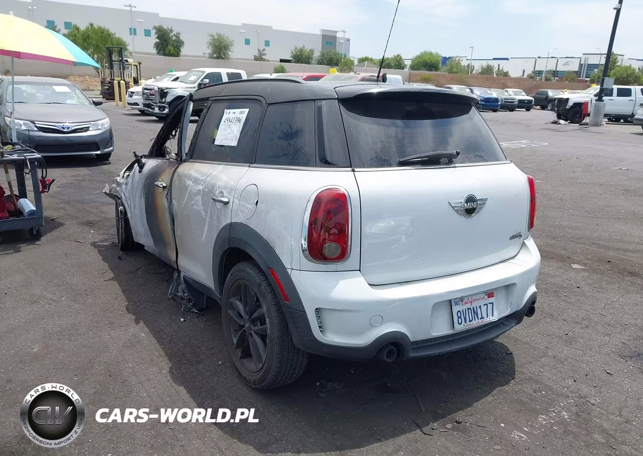2012 Mini Cooper S Countryman VIN:WMWZC3C52CWL82229 - 3