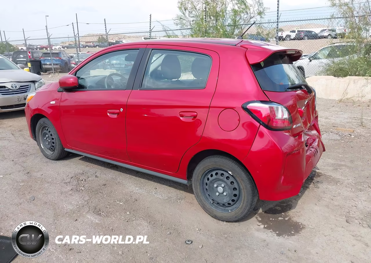2024 Mitsubishi Mirage Es-Le VIN:ML32AUHJ0RH024343 - 3