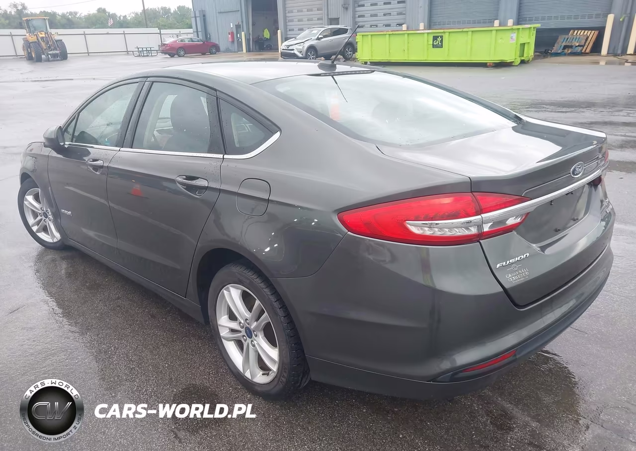 2018 Ford Fusion Hybrid Se VIN:3FA6P0LU1JR155264 - 3