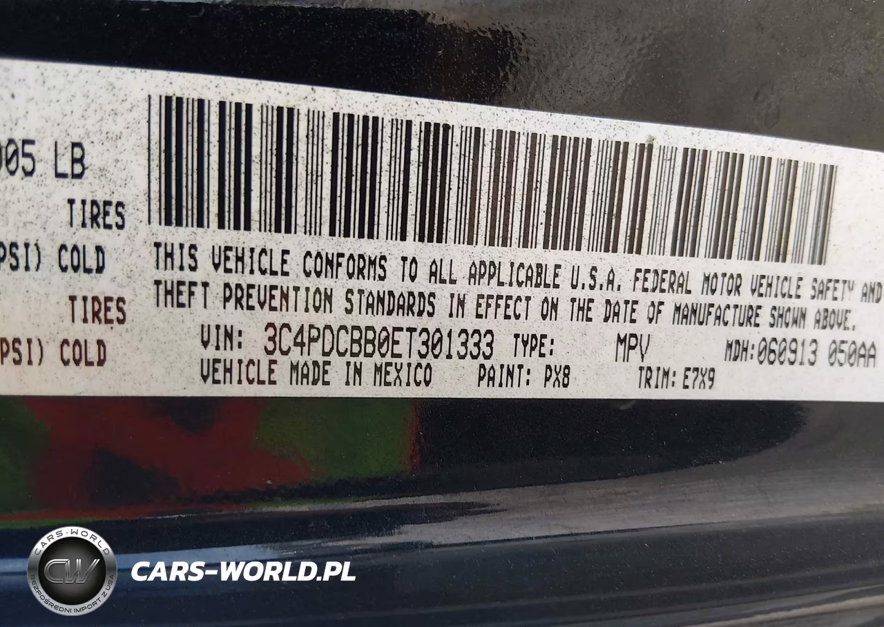 2014 Dodge Journey Sxt VIN:3C4PDCBB0ET301333 - 9