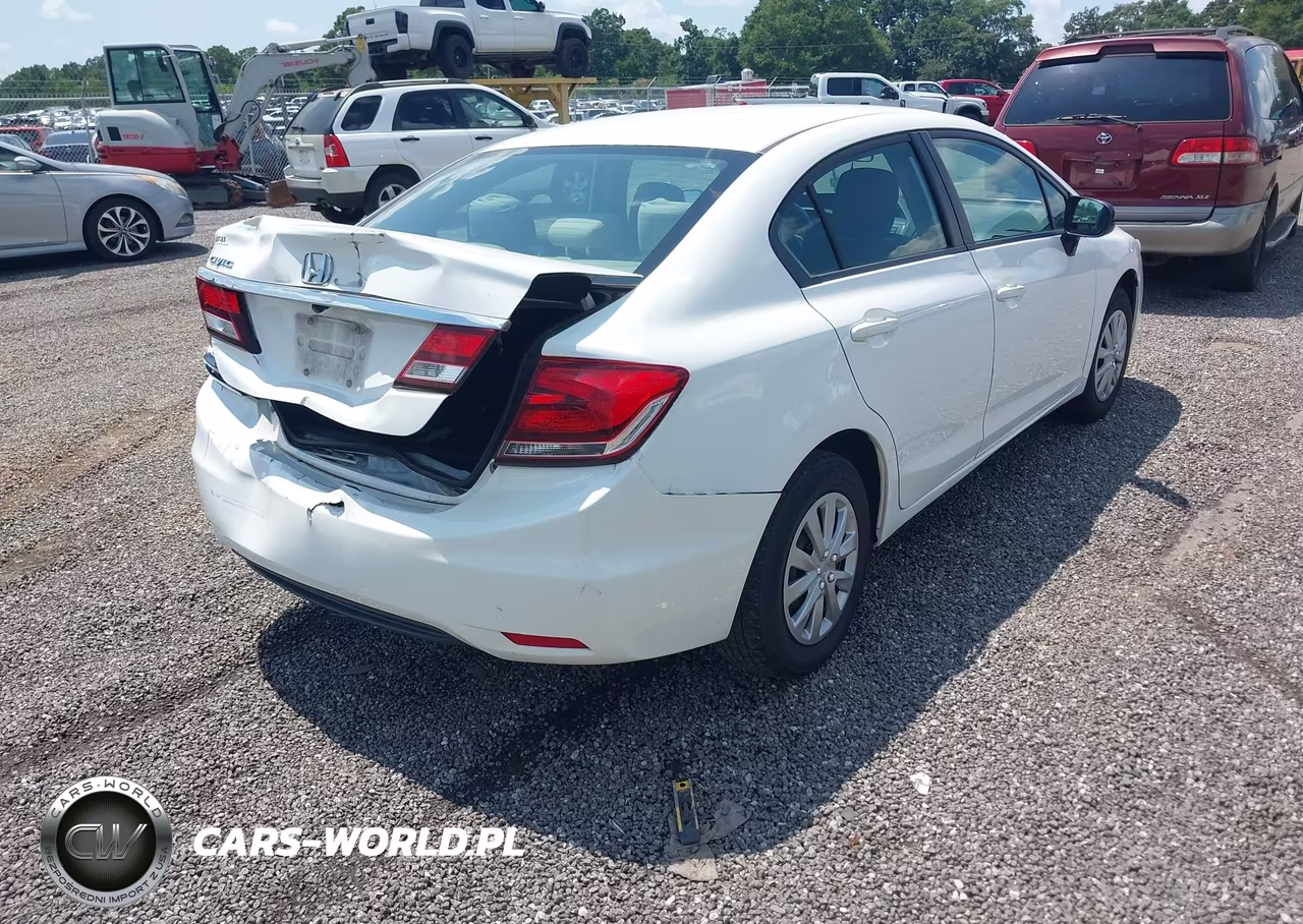 2015 Honda Civic Lx VIN:19XFB2F59FE707892 - 4